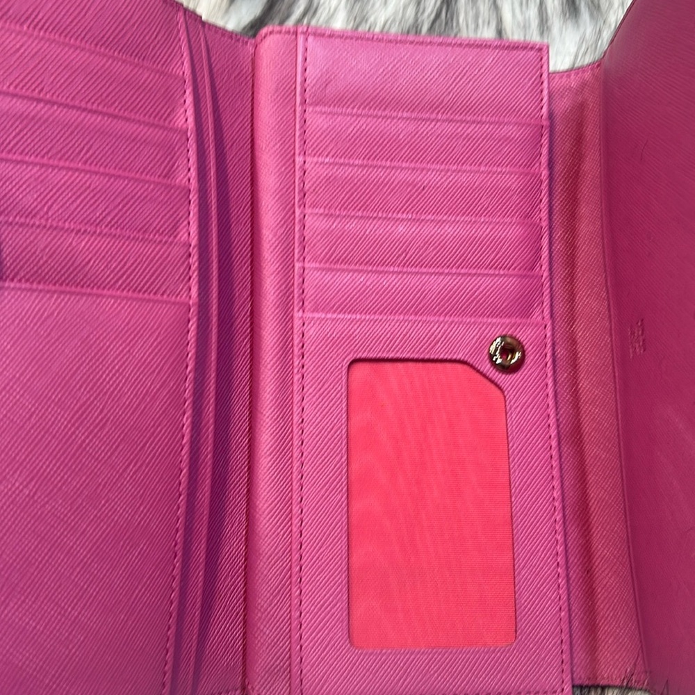 MCM wallet with pink interior, NWOT - Picture 11 of 11